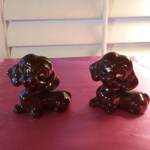 Daschund figurines
